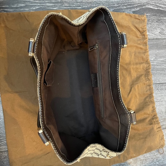 Gucci medium web tote used once pristine condition - Picture 6 of 6